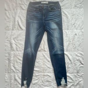 Stella Mid-Rise Ankle Skinny Stretch Jean